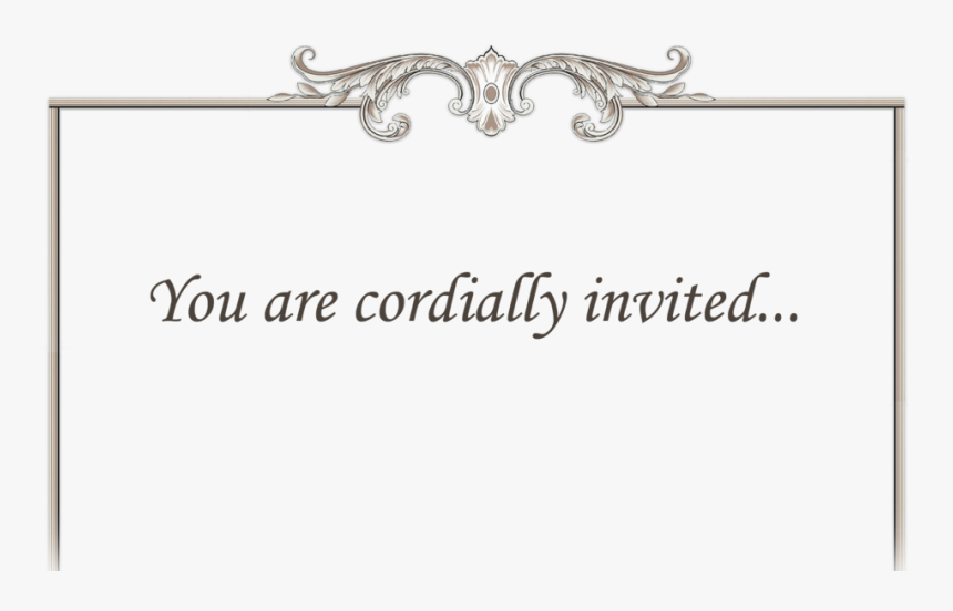 Youre Invited Png, Transparent Png, Free Download