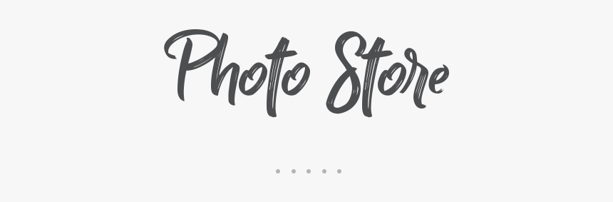 Photo Store - Calligraphy, HD Png Download, Free Download
