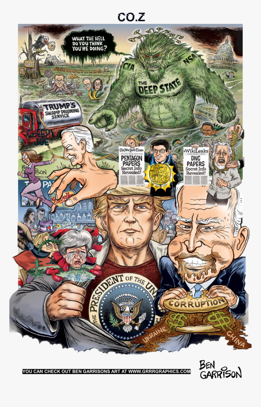 Part 10 - Jews Ben Garrison Cartoons, HD Png Download, Free Download