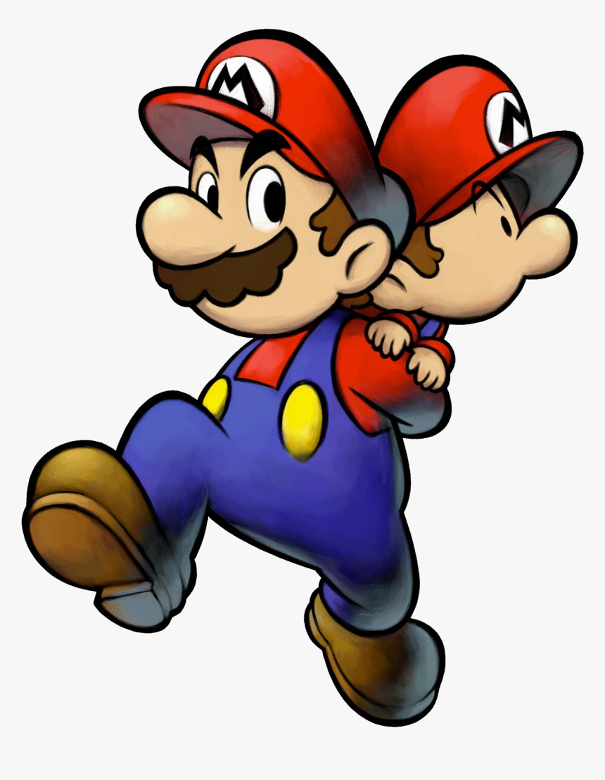 Baby Mario And Mario, HD Png Download, Free Download