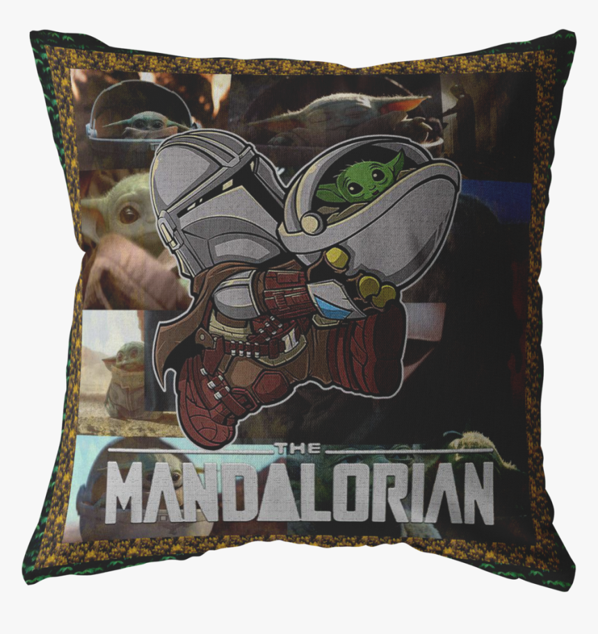 Baby Yoda Pillow Bounty Bros - Merchandise Mandalorian Baby Yoda, HD Png Download, Free Download