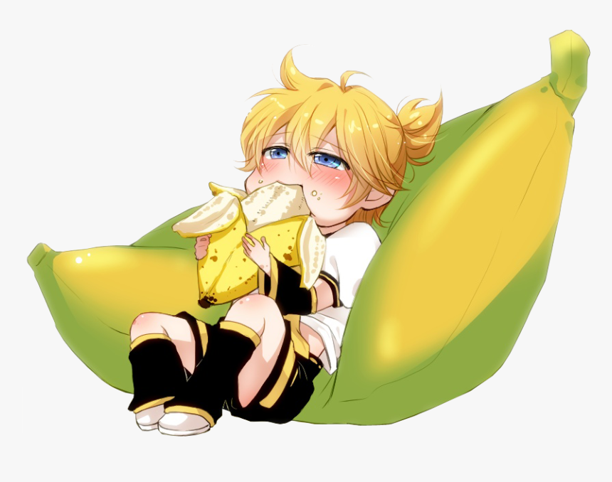 In Fact, Haku Yowane Was Originally Supposed To Be - Len Banana, HD Png Download, Free Download