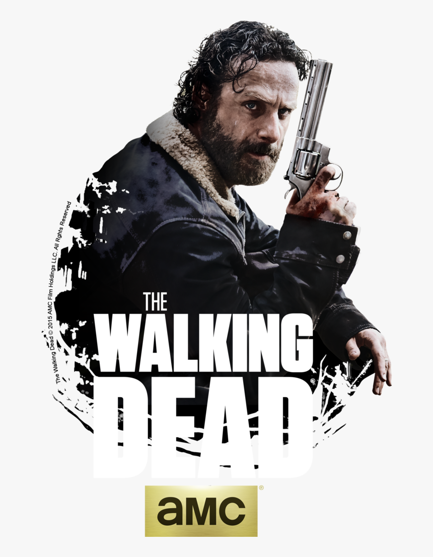 New The Walking Dead Amc Rick Guard Down Photo Magnet - Walking Dead, HD Png Download, Free Download