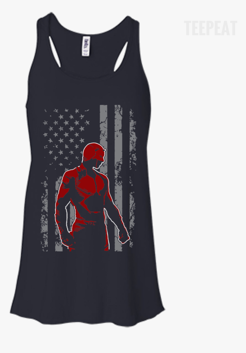 Customcat Apparel Bella Canvas Flowy Racerback Tank - Rock Hardest Worker In The Room, HD Png Download, Free Download