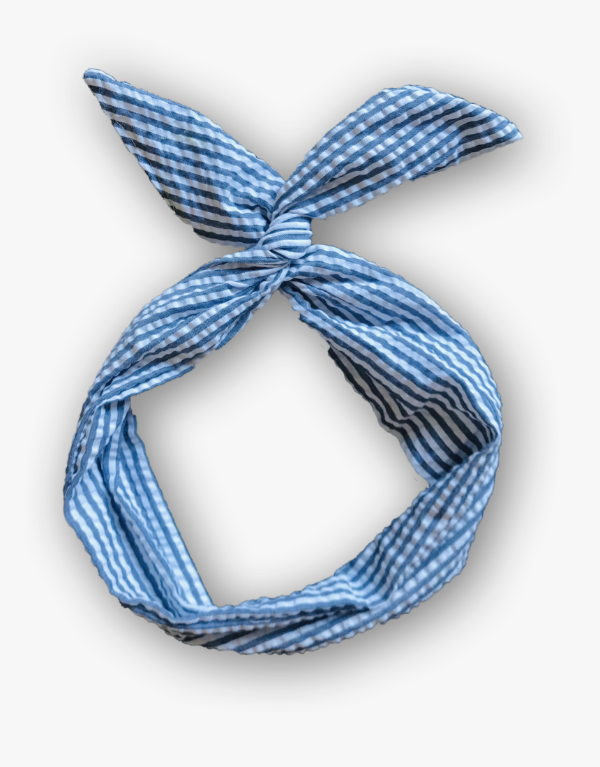 Image Of Seersucker Wire Headbands, Red Or Blue - Plaid, HD Png Download, Free Download
