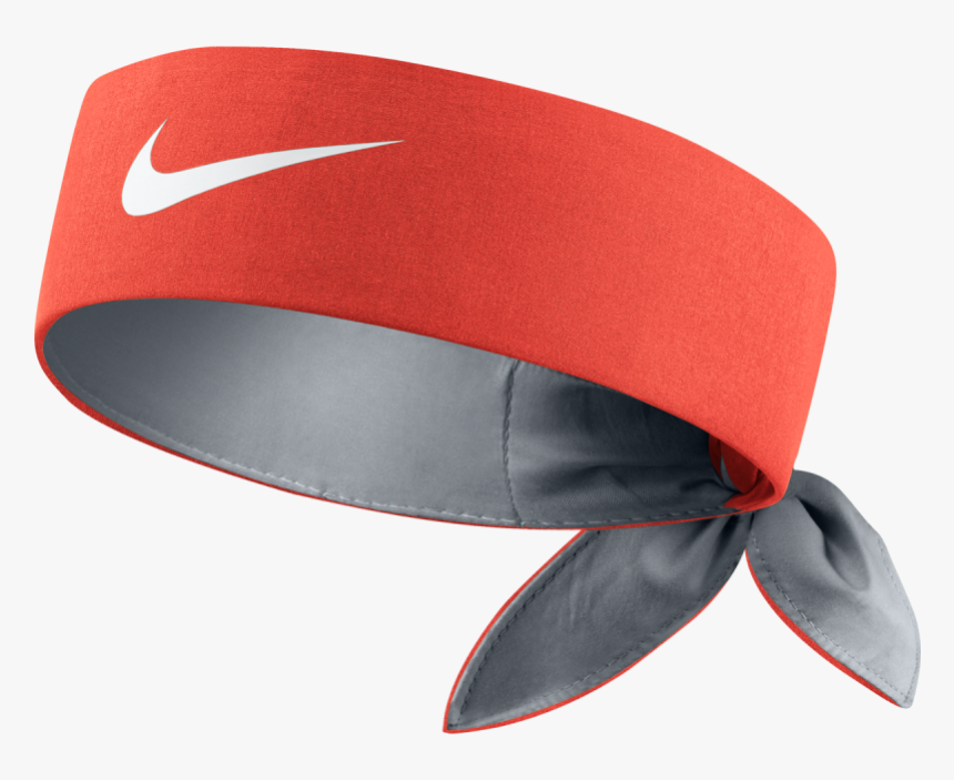 Nike Tennis Headband - Gray Nike Tie Headbands, HD Png Download, Free Download