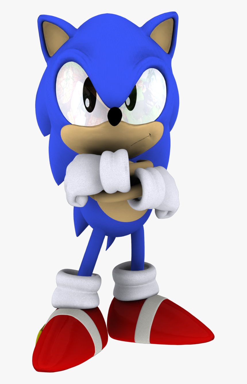 Hedgehog Clipart Angry - Classic Sonic The Hedgehog Angry, HD Png Download, Free Download