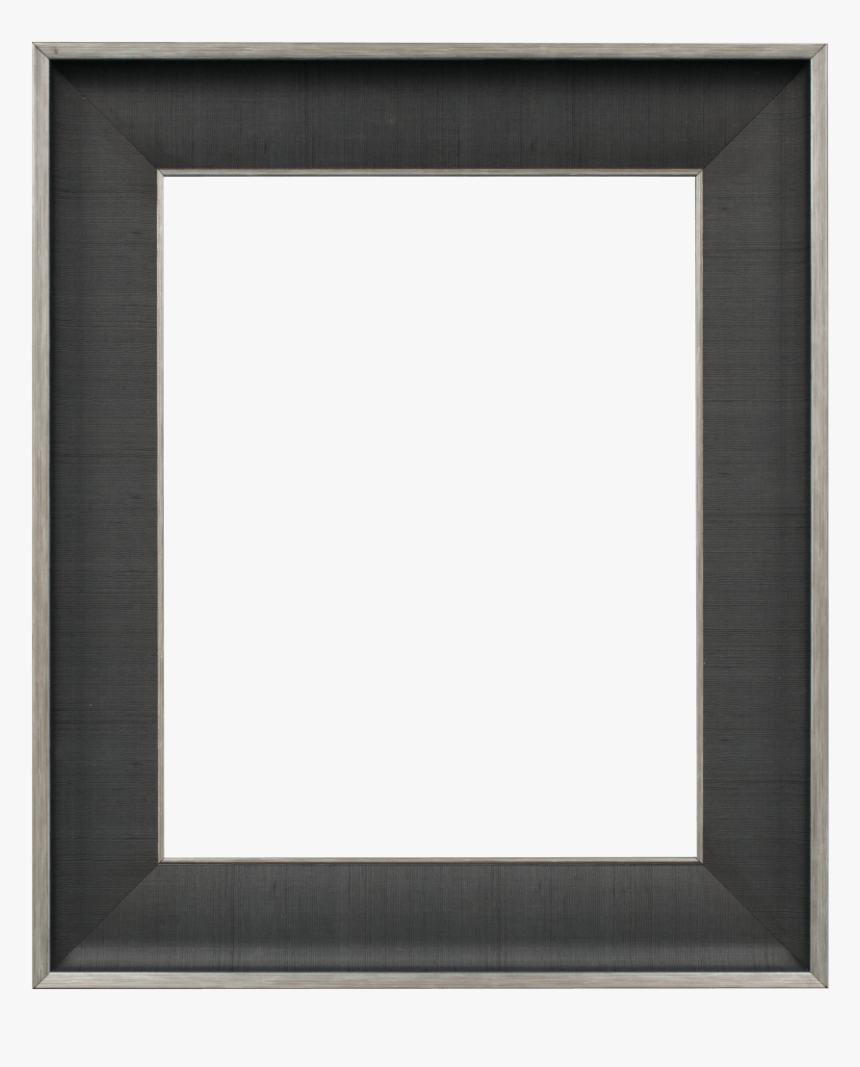 Smoke Linen Mirror Frame - Wood Picture Frame Png, Transparent Png, Free Download