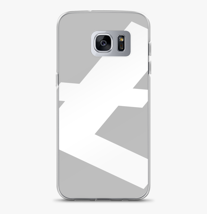 Litecoin / Ltc Cw Samsung Case Samsung Galaxy S7 Edge - Iphone, HD Png Download, Free Download