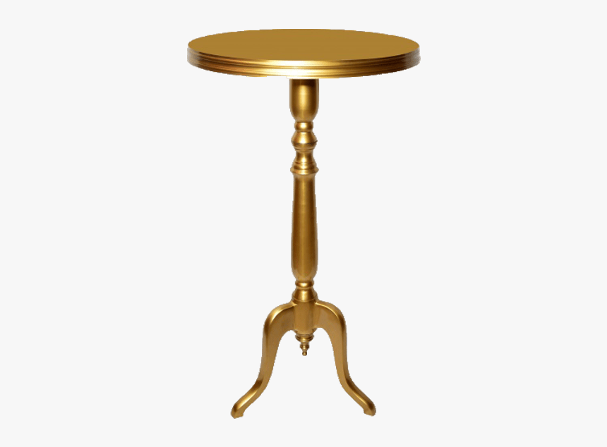 Gold Zara Cocktail Table - End Table, HD Png Download, Free Download