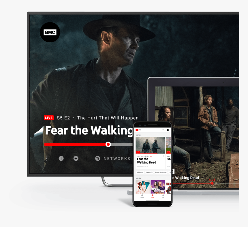 Youtube Tv Cuts Off Apples In-app Subscriptions Starting - Youtube Tv, HD Png Download, Free Download