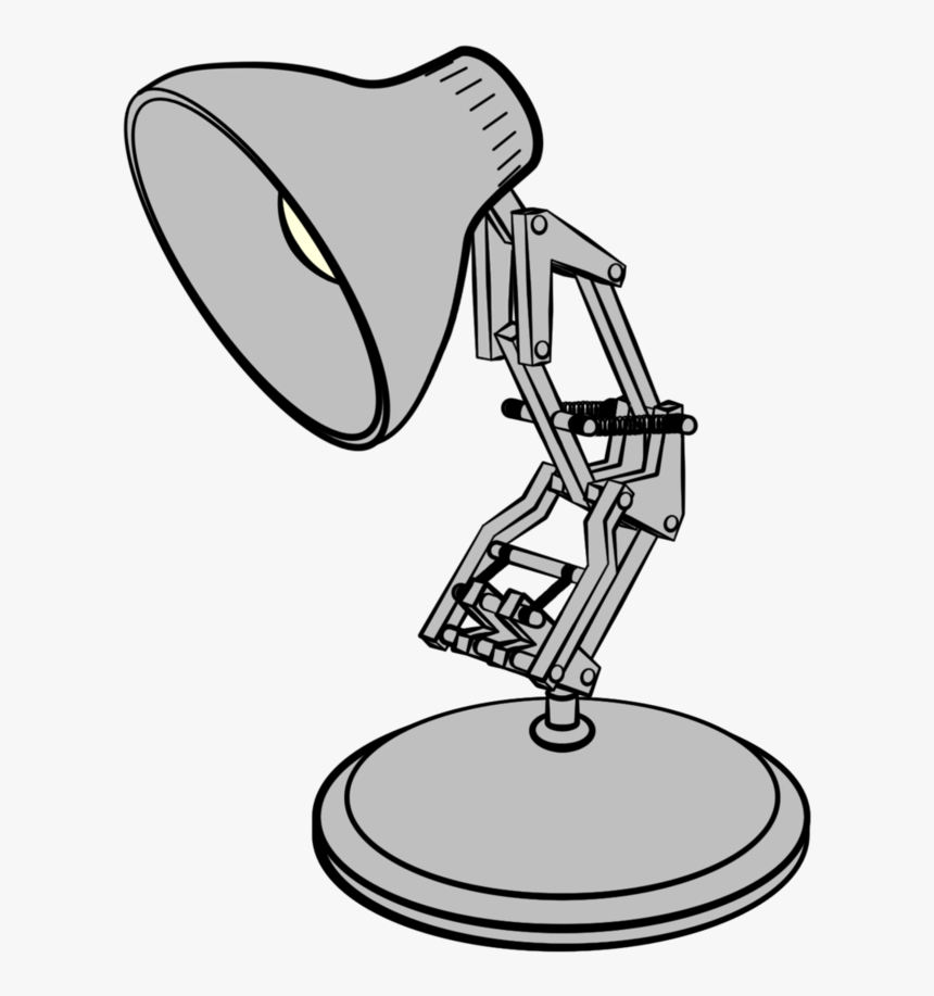 Pixar Lamp Png - Pixar Lamp Line Art, Transparent Png, Free Download