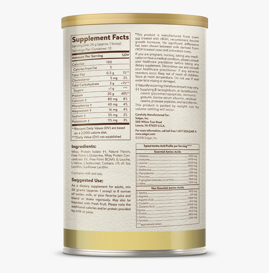 Whey To Go Protein Powder Natural Chocolate Flavor - Protein Powder With Glutamine, HD Png Download, Free Download