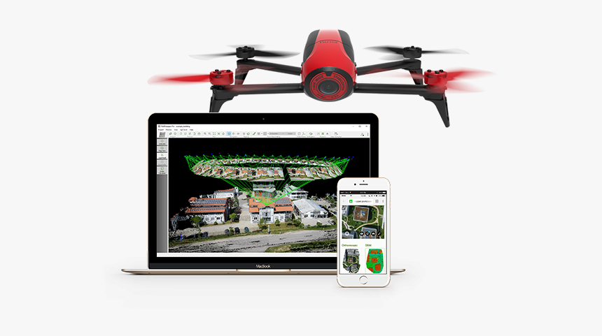 Parrot Bebop - Parrot Bebop Pro 3d Modeling, HD Png Download, Free Download