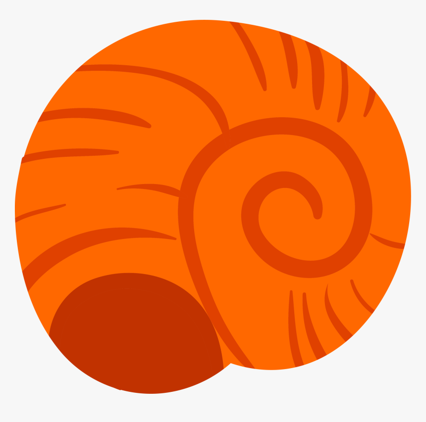 Transparent Spiral Cartoon - Cartoon Snail Shell, HD Png Download, Free Download