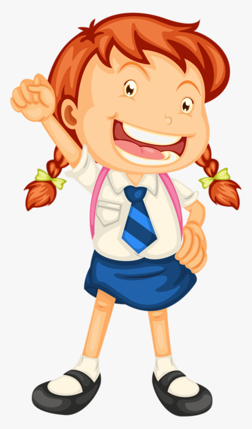 School Uniform Student Clip Art - Boy In School Uniform Clipart Png, Transparent Png, Free Download