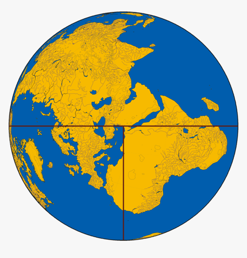 O Map With Jerusalem At The Center Of The Earth - T And O Map, HD Png Download, Free Download