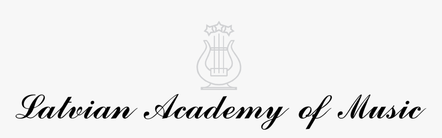 Latvian Academy Of Music Logo Png Transparent - Calligraphy, Png Download, Free Download