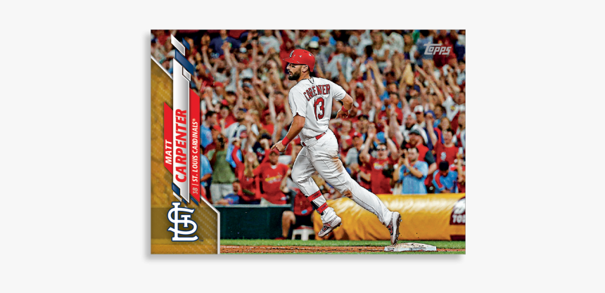 Matt Carpenter 2020 Topps Series 1 Base Card Poster - St. Louis Cardinals, HD Png Download, Free Download