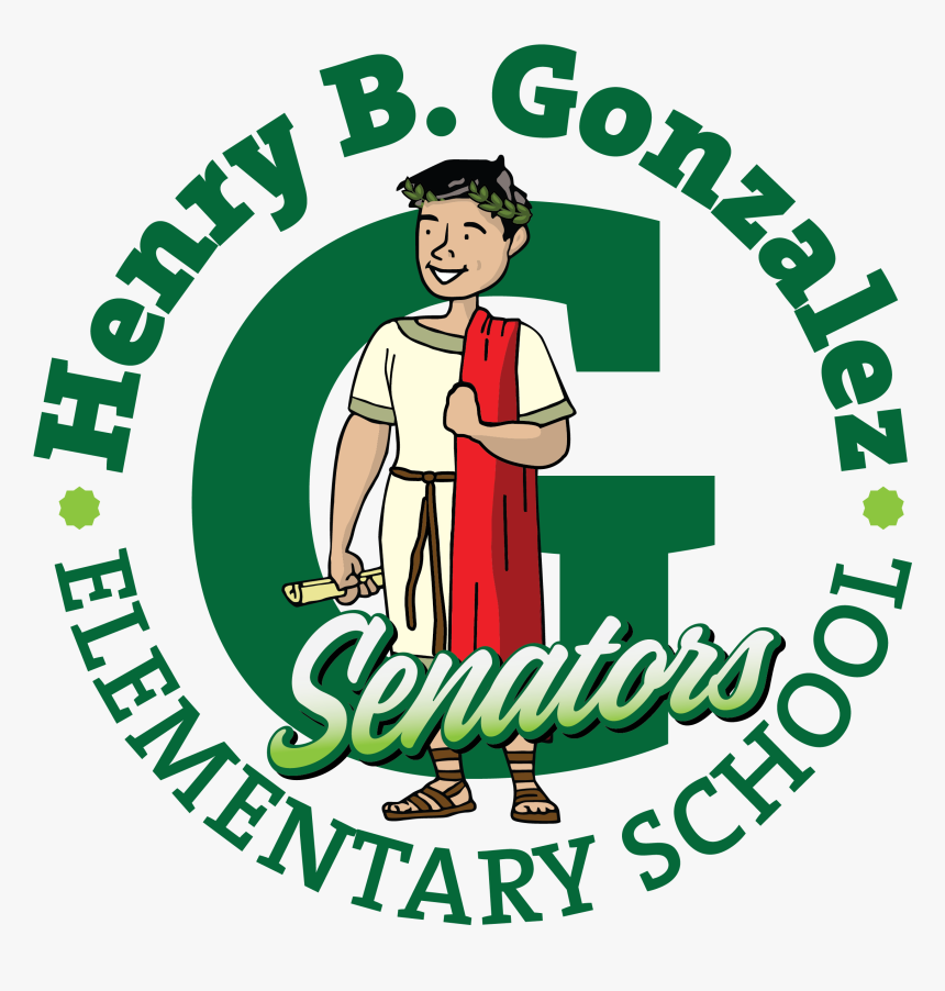 Henry B Gonzalez Elementary School Mascot , Png Download - Illustration, Transparent Png, Free Download