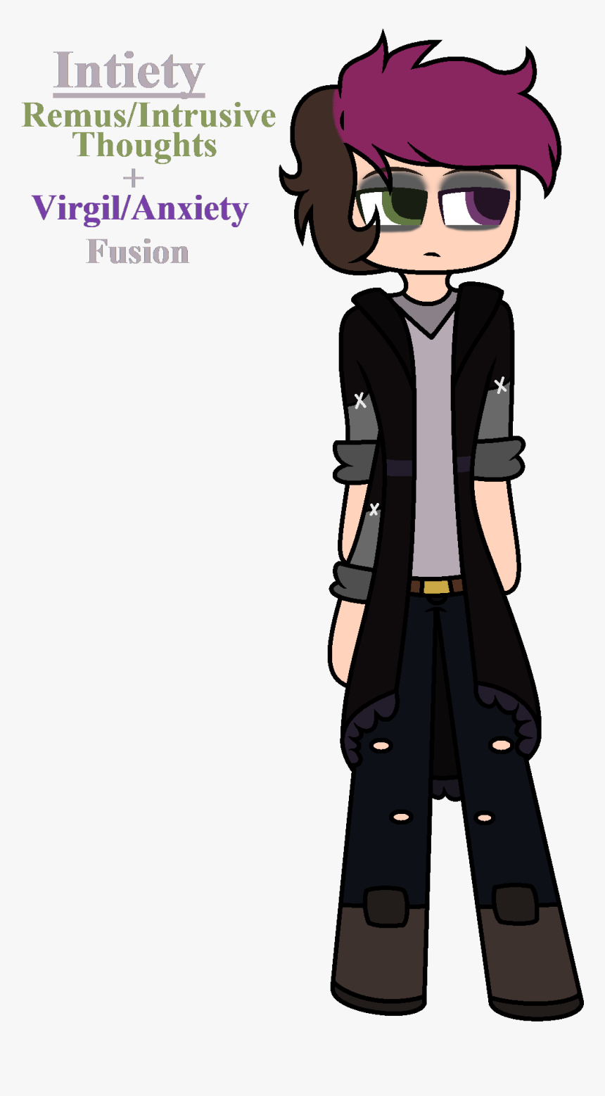 Sanders Sides Remus And Virgil Fusion, HD Png Download, Free Download