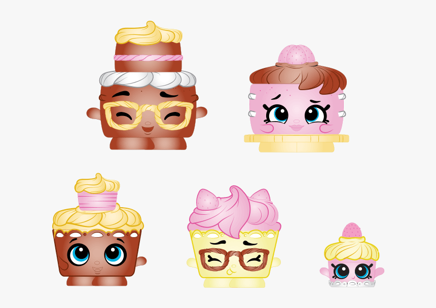 Cake Shopkins Characters, HD Png Download, Free Download