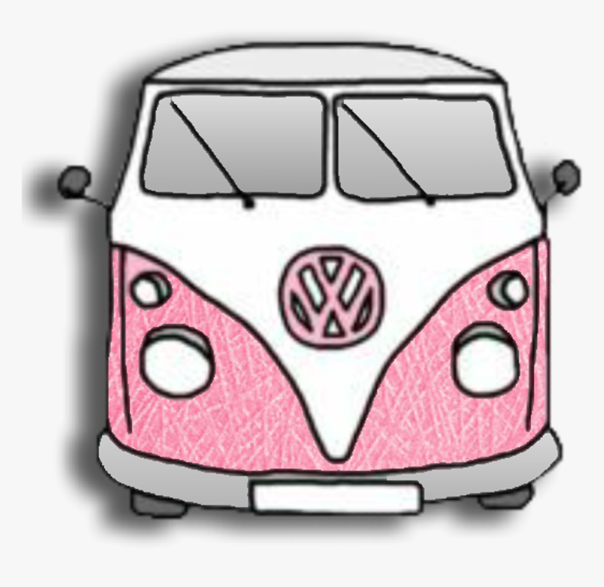 Volkswagenbus Volkswagen Van Vehicle Germancars Bus - Hydro Flask Stickers Van, HD Png Download, Free Download