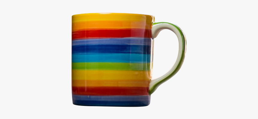 Rainbow Coffee Mug - Mug, HD Png Download, Free Download