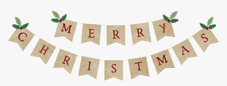 Merry Christmas Banner Print & Cut File - Happy 21st Birthday Bunting, HD Png Download, Free Download