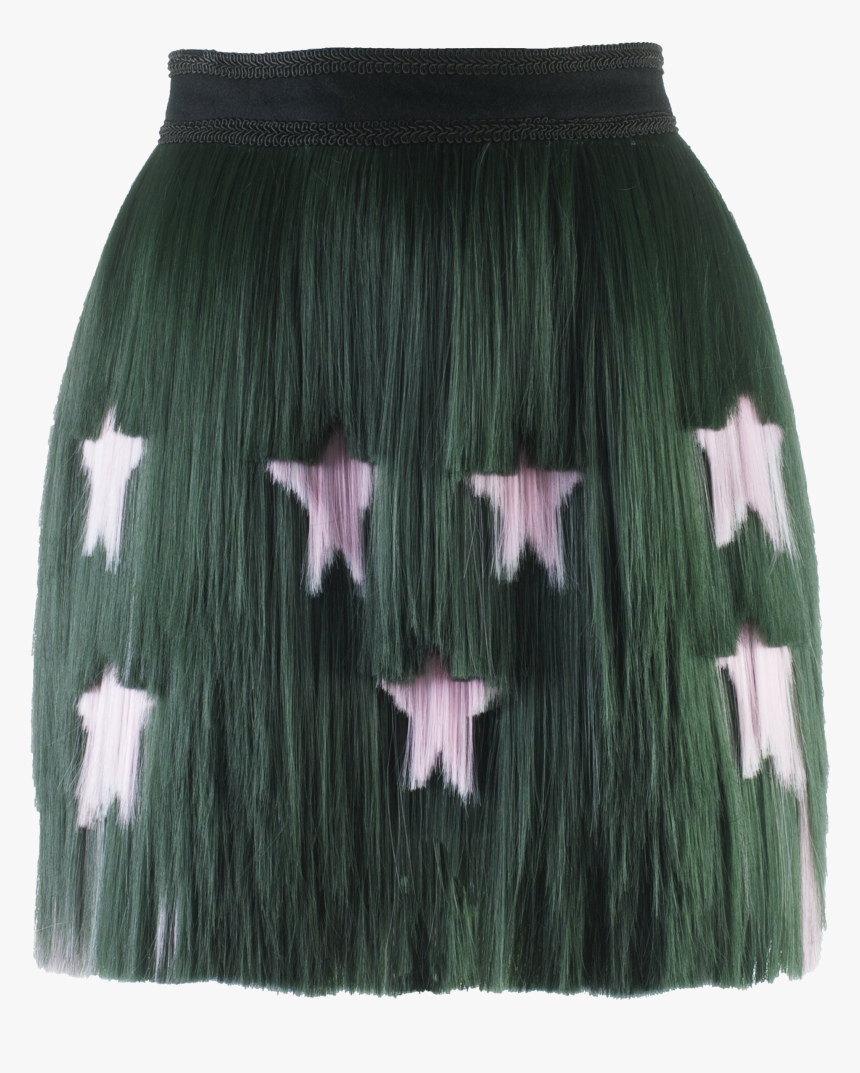 Green Signature Short Skirt A/w17 - Miniskirt, HD Png Download, Free Download