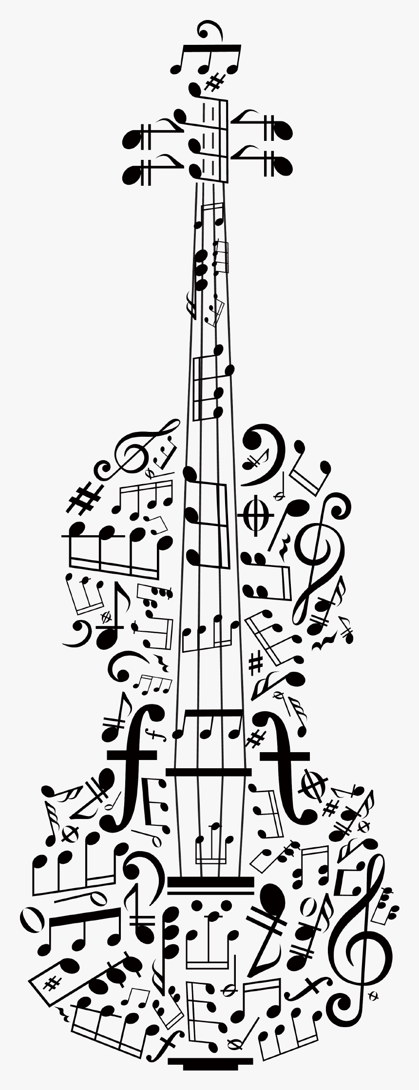 Drawn Violinist Svg - Violin Concert Poster, HD Png Download, Free Download