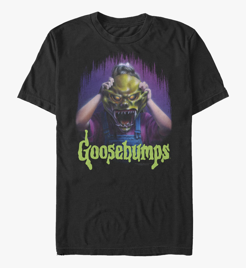 The Haunted Mask Goosebumps T-shirt - Haunted Mask Goosebumps Shirt, HD Png Download, Free Download