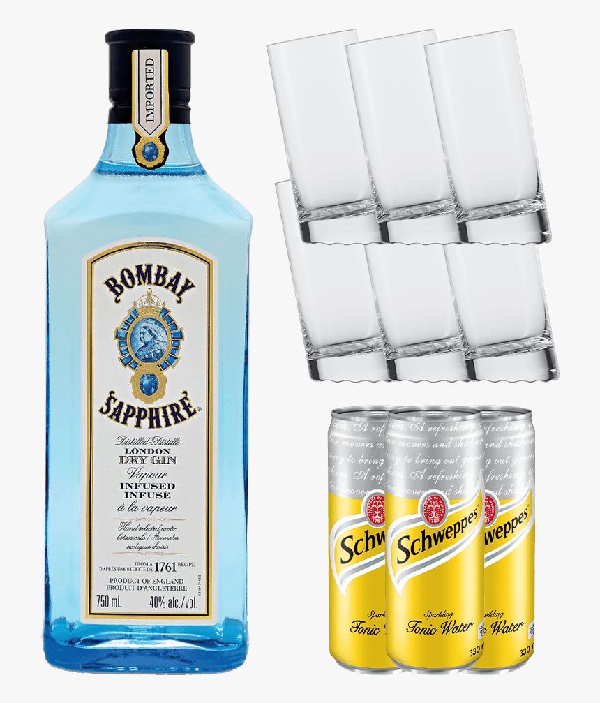 Bombay Sapphire Gin 750 Ml, HD Png Download, Free Download