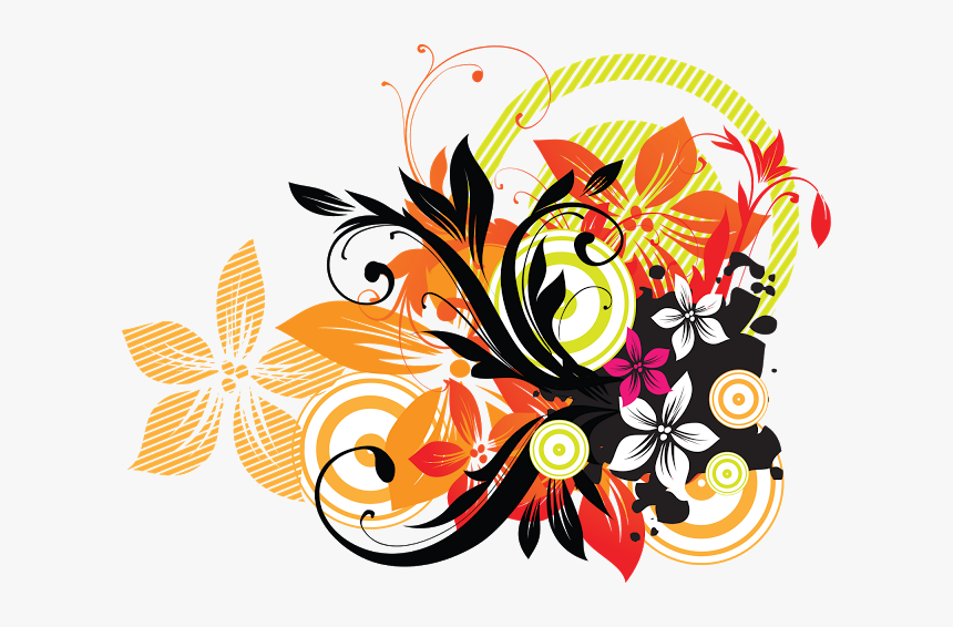 Vector Flowers, Vector Clipart, Vectors, Flower Tree, - Floral Design, HD Png Download, Free Download