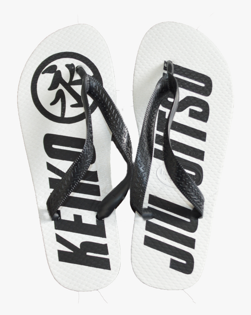 Chinelo Jiu Jitsu 2019 Branco/preto 001chjj1917 - Flip-flops, HD Png Download, Free Download