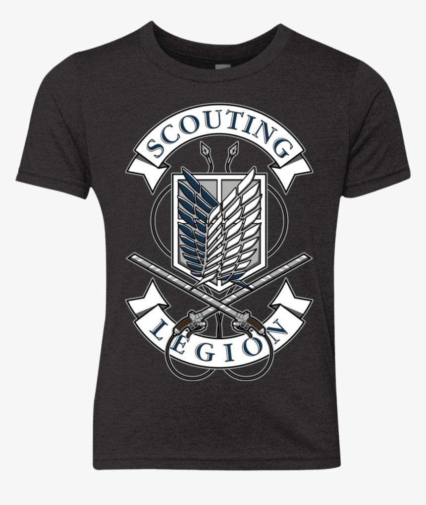 Aot Scouting Legion Youth Triblend T-shirt - Emblem, HD Png Download, Free Download