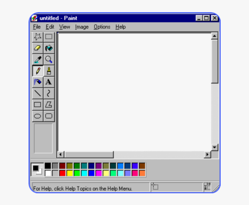 #window #windows #computeraesthetic #computer #aesthetic - Microsoft Paint Png, Transparent Png, Free Download