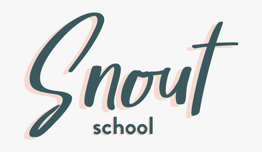 Snout School - Calligraphy, HD Png Download, Free Download