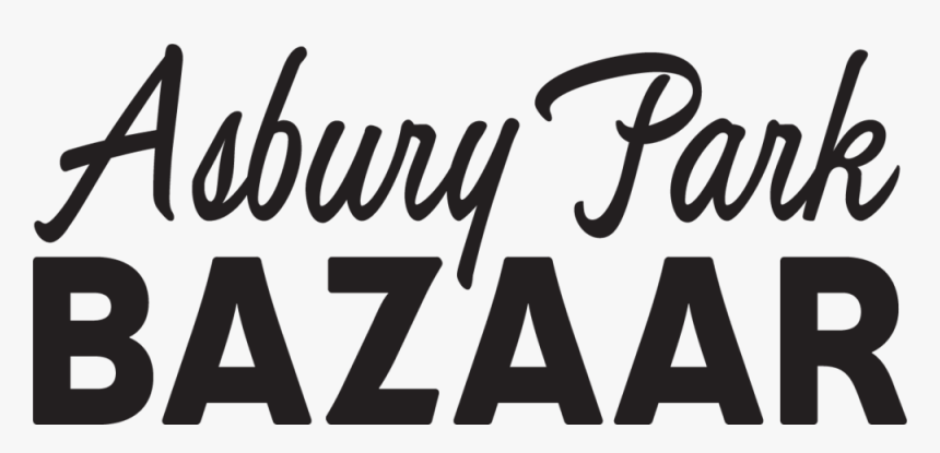 Asbury Park Bazaar New Logo 2018 - Calligraphy, HD Png Download, Free Download