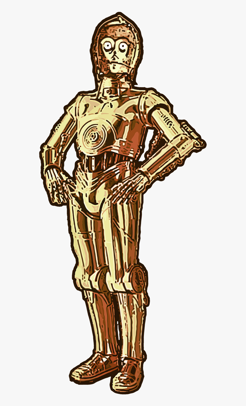 Load Image Into Gallery Viewer, C3po - Illustration, HD Png Download, Free Download