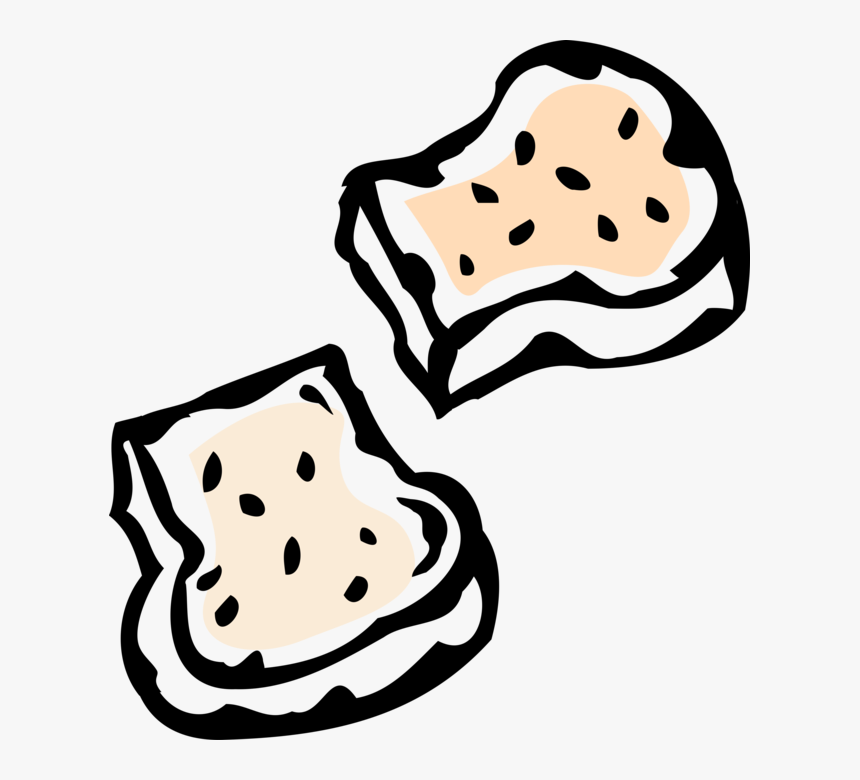 Vector Illustration Of Staple Food Baked Bread Prepared, HD Png Download, Free Download