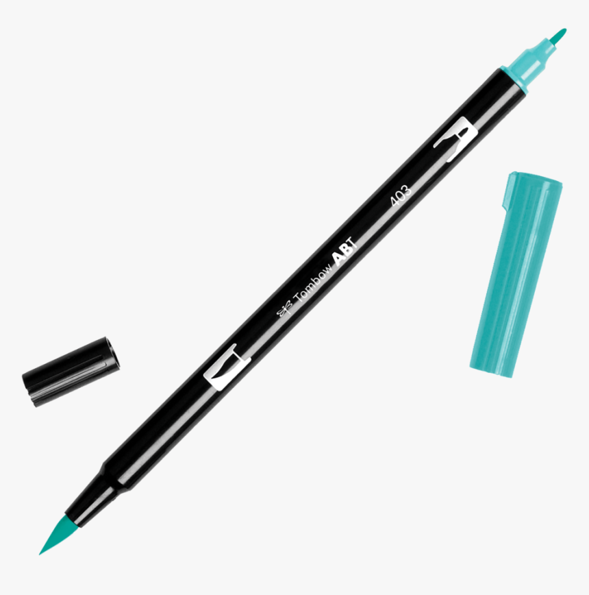 Tom 56541 Brightblue 1 - Tombow Dual Brush Pen Mauve, HD Png Download, Free Download