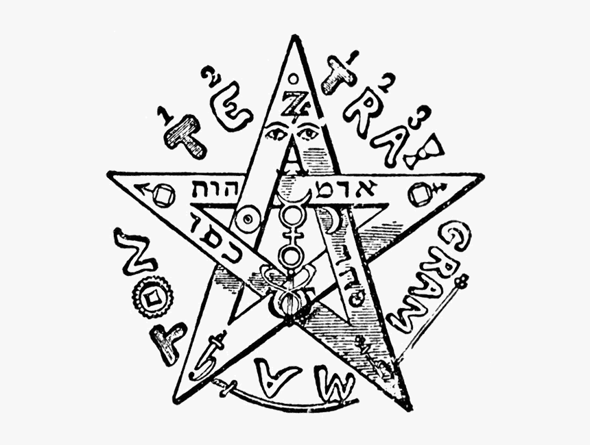 Vector Alchemy Mystical - Eliphas Levi Pentagram, HD Png Download, Free Download