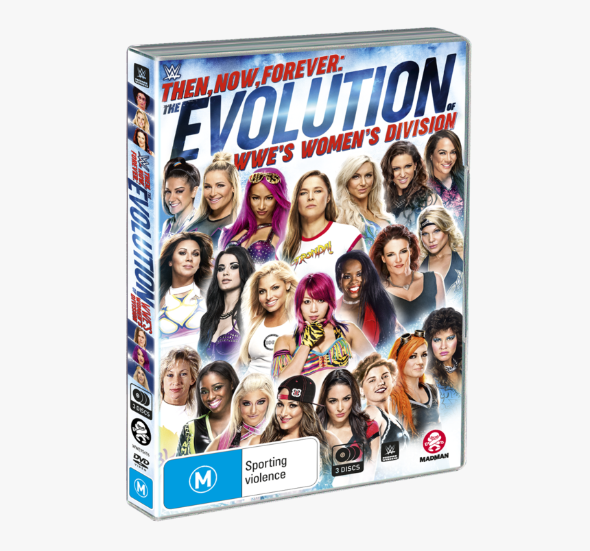 Then Now Forever The Evolution Of Wwe Women's Division, HD Png Download, Free Download