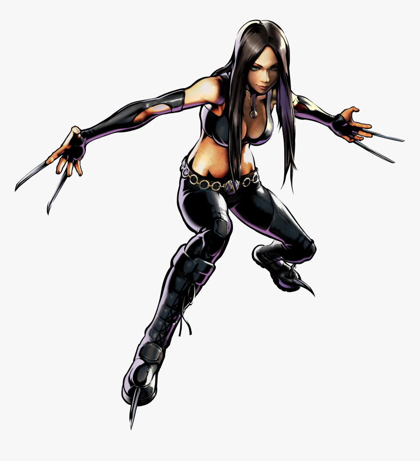 Capcom Wiki - X 23 Marvel Vs Capcom 3, HD Png Download, Free Download