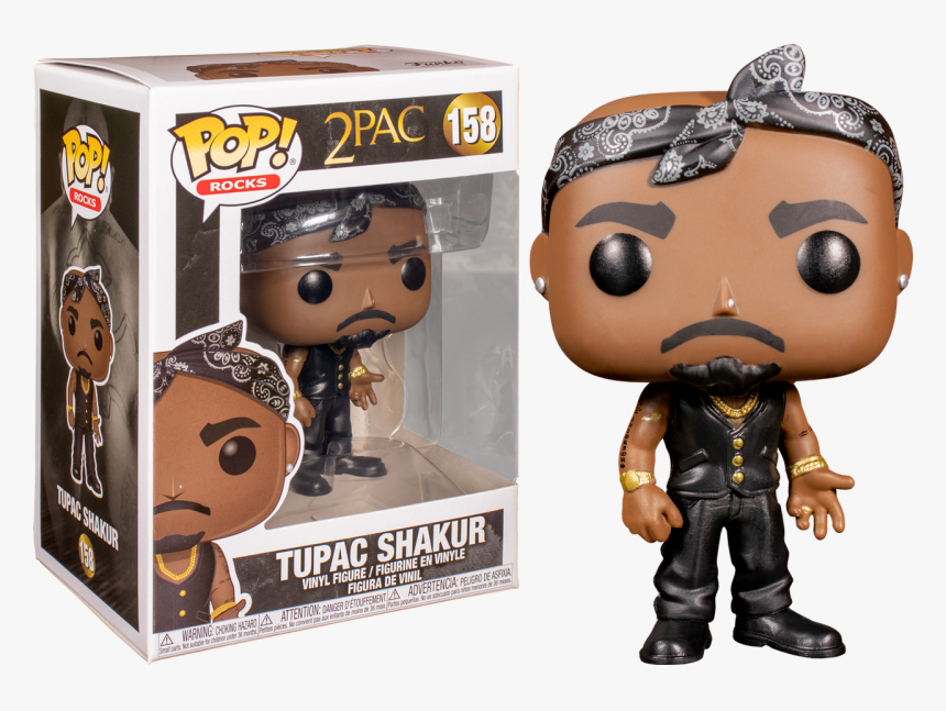Tupac Shakur Pop Vinyl Figure - Tupac Pop Vinyl, HD Png Download, Free Download
