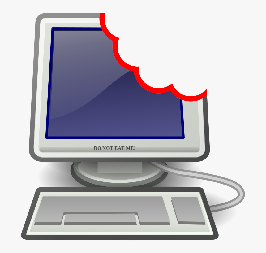 Transparent Background Computer Clipart, HD Png Download, Free Download