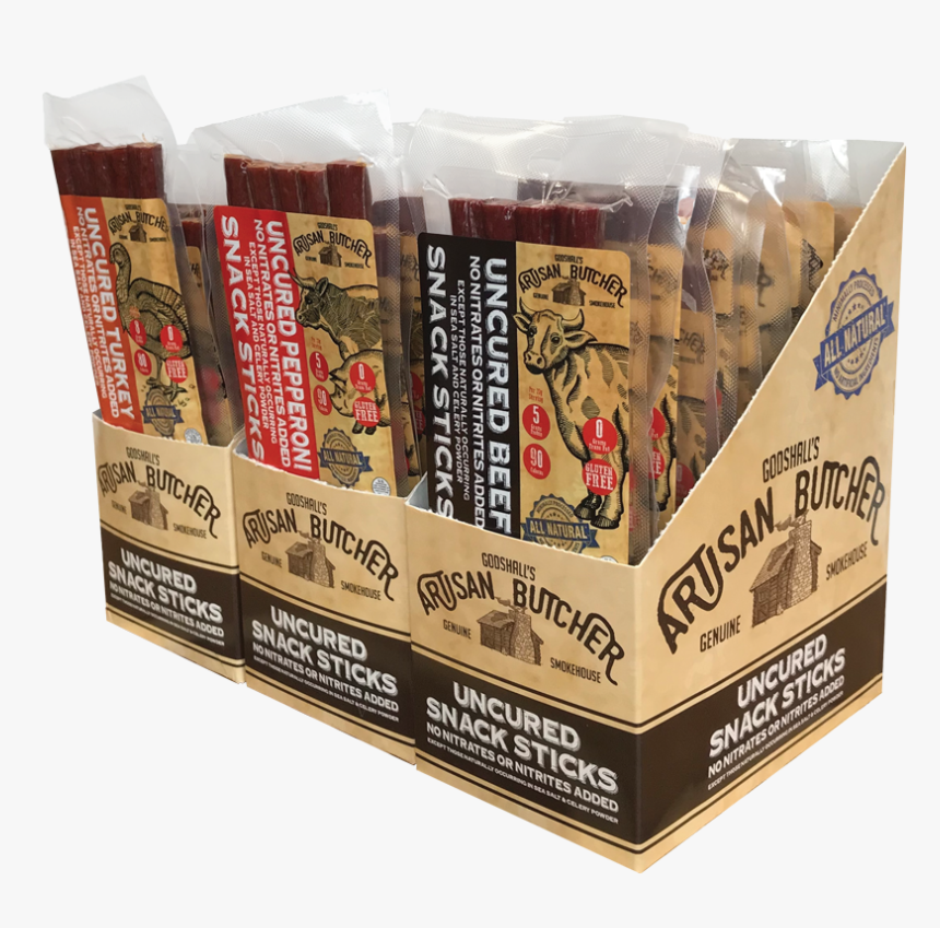 Artisan Butcher Snack Sticks - Energy Bar, HD Png Download, Free Download