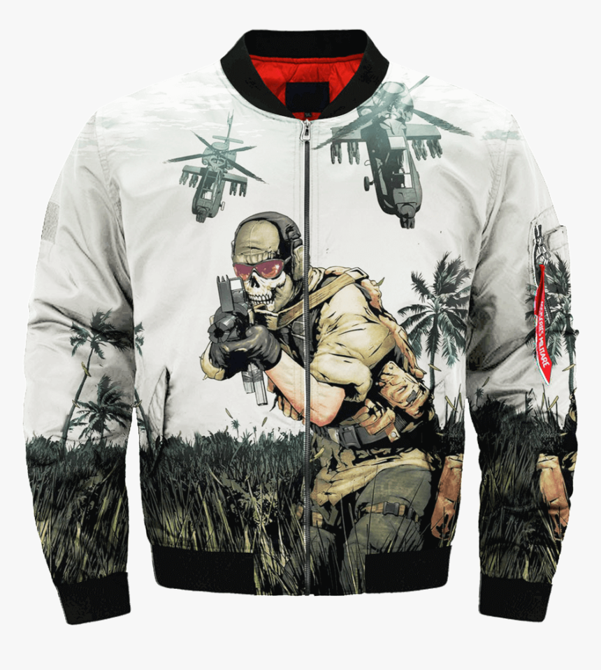 Com Modern Warfare 2 Over Print Jacket %tag - Duty Modern Warfare 2 Ghost, HD Png Download, Free Download