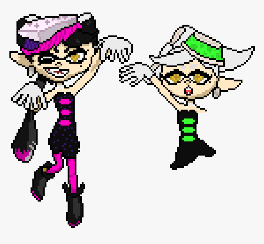 Callie And Marie Pixel Art Tgw, HD Png Download, Free Download